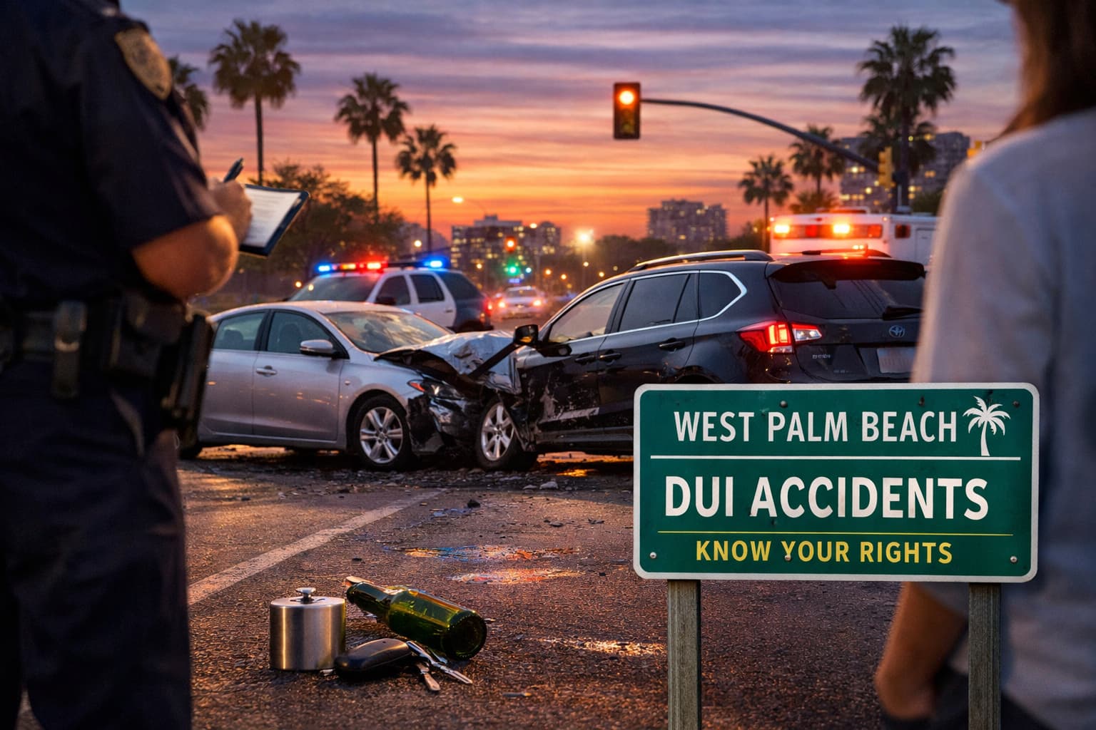 DUI-Related Car Accidents in West Palm Beach