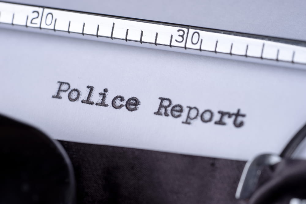 Florida car accident police report used as evidence in Port St. Lucie Rideshare Accident